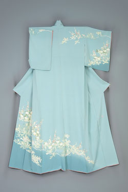 訪問着　貸衣装レンタル　　水色系