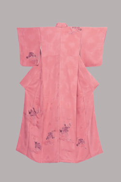 訪問着　貸衣装レンタル　　ワインレッド系