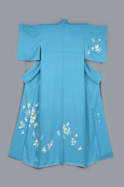 訪問着　貸衣装レンタル　　シアン系