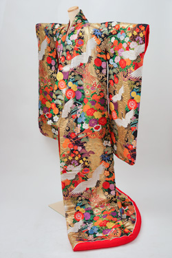 金色系 色打掛 左前