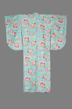 卒業式袴　貸衣装レンタル　水色系