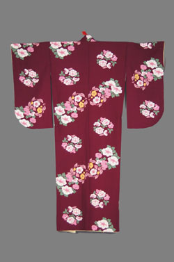 卒業式袴　貸衣装レンタル　ワインレッド系