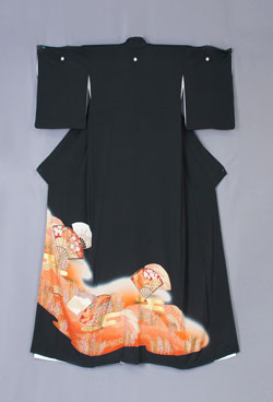 留袖 ピンク系赤のツートン 貸衣装レンタル ピンク系