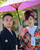 仙台市 写真館 写真スタジオのロイヤル結婚式出張撮影・ロケーション撮影