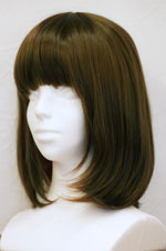 医療用かつら(医療用ウイッグ)ミドルブラウン