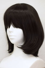 医療用かつら(医療用ウイッグ)ミディアムブラック