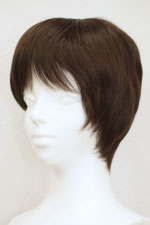 医療用かつら(医療用ウイッグ)ショートダークブラウン