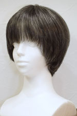 医療用かつら(医療用ウイッグ)ストレート白髪30%