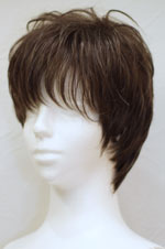 医療用かつら(医療用ウイッグ)ウエーブ白髪10%