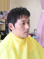 ふんわり縮毛矯正施術後